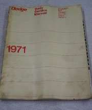 1971 Dodge Charger Body Service Manual