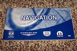 2006 Dodge Magnum Navigation Owner's Operator Manual User Guide 2006 Dodge Magnum Navigation Owner's Operator Manual User Guide