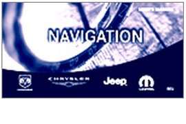 2010 Dodge Challenger Navigation Owner's Operator Manual User Guide 2010 Dodge Challenger Navigation Owner's Operator Manual User Guide