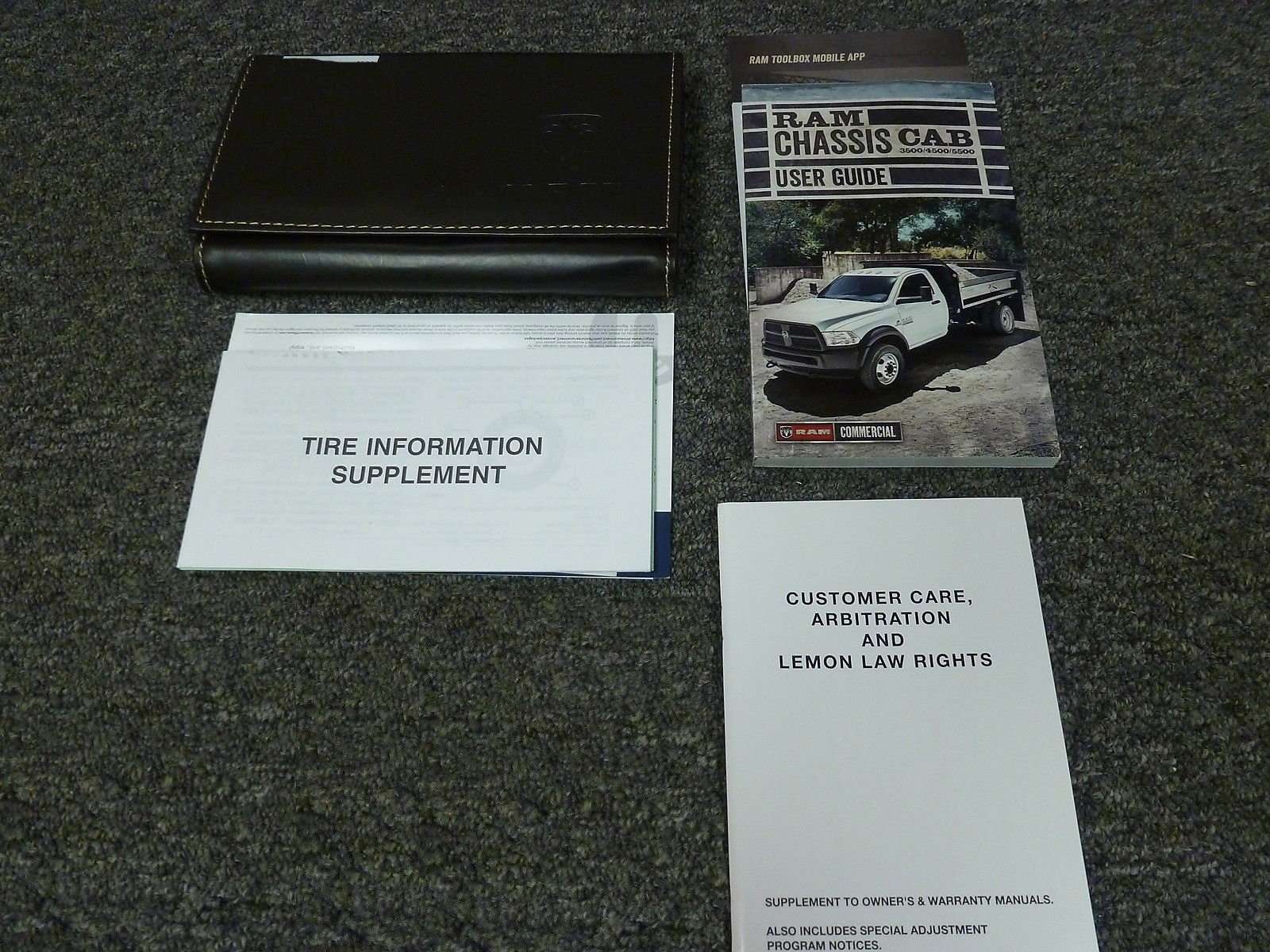 2018 Dodge Ram Truck Cab Chassis 3500 4500 5500 Owner's Operator Manual User Guide Guide Set 2018 Dodge Ram Truck Cab Chassis 3500 4500 5500 Owner's Operator Manual User Guide Guide Set